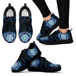 Blue Mandala Women's Sneakers