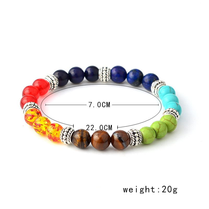 Free Se7en Chakras Energy Bracelet