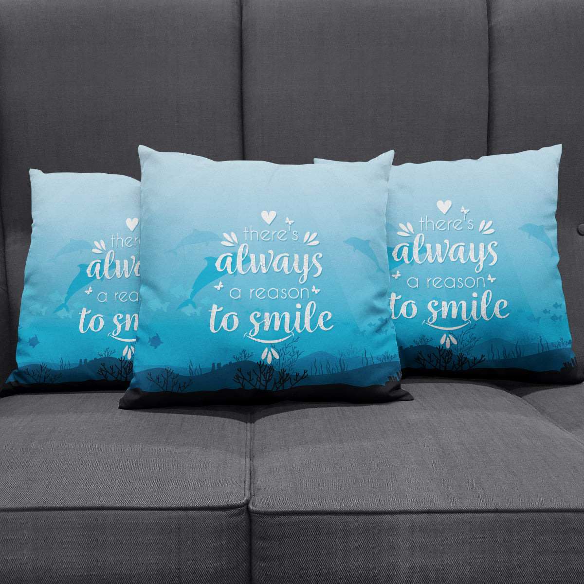 Smile hotsell pillow cover