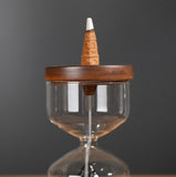 Sandalwood Mountain Hourglass Incense Burner