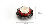 Lotus Blossom Ceramic Incense Burner