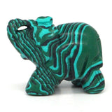 Malachite Elephant Crystal