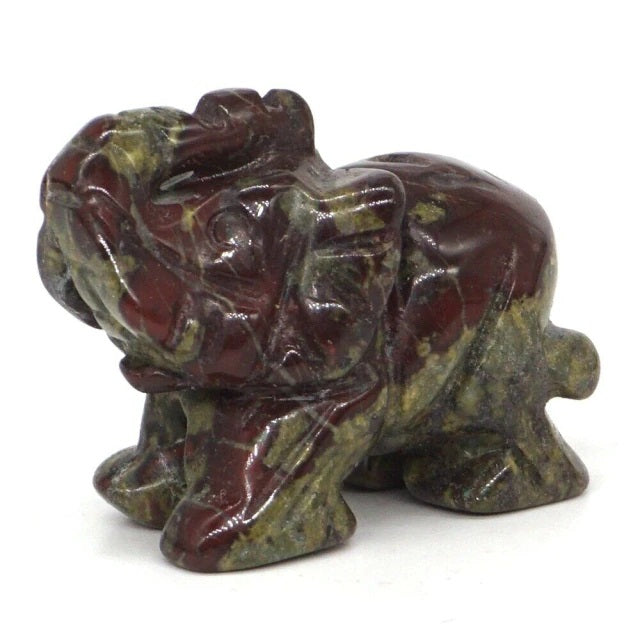 Dragon Blood Jasper Elephant Crystal