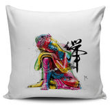 Abstract Buddha Pillow Cover