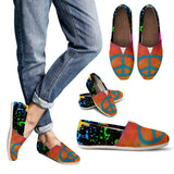 Peace Abstract Casual Shoes