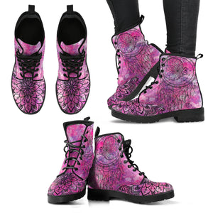 Moon Dream Catcher Women's Leather Boots