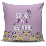 Strong & Beautiful Pillow Cover