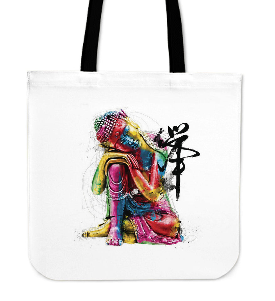 Abstract Buddha Tote Bag