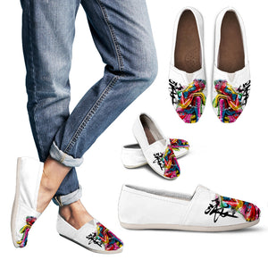Abstract Buddha Casual Shoes