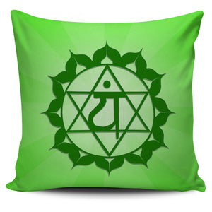 Heart Chakra Pillow Cover
