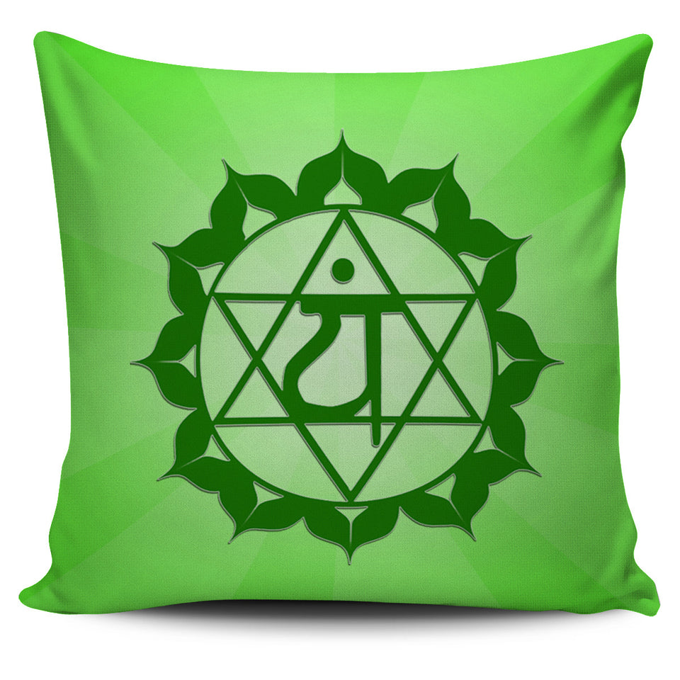 Heart Chakra Pillow Cover