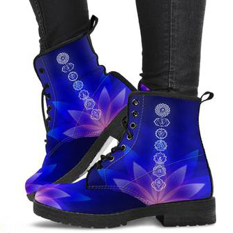 Lotus Chakra Women's Leather Boots