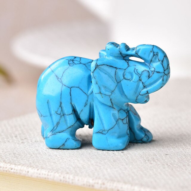 Turquoise Elephant Crystal