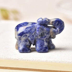 Sodalite Elephant Crystal