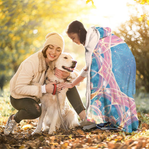 Mandala Hooded Blanket