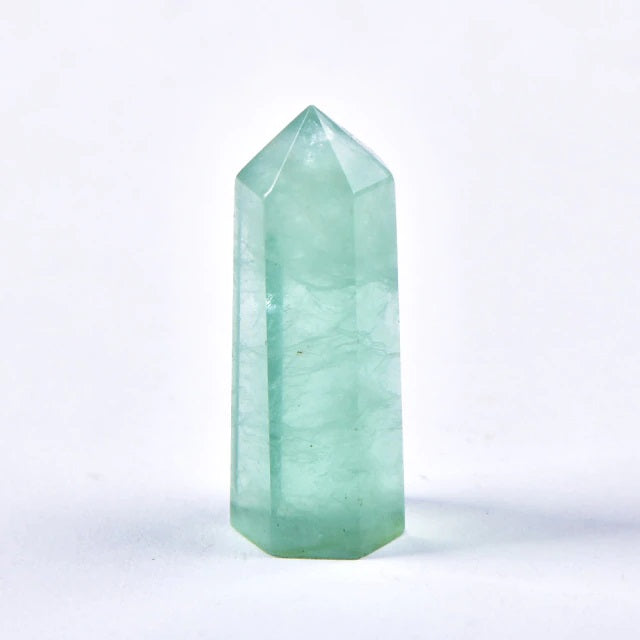 Fluorite Variants Crystals Point Wand