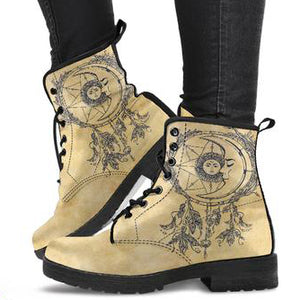 Moon Dream Catcher Women's Leather Boots