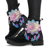 Moon Dream Catcher Women's Leather Boots