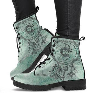 Moon Dream Catcher Women's Leather Boots