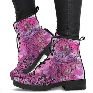 Moon Dream Catcher Women's Leather Boots