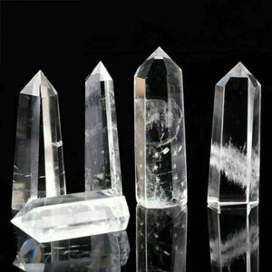 Clear Quartz Crystals Point Wand