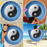 Yin Yang Beach Blanket