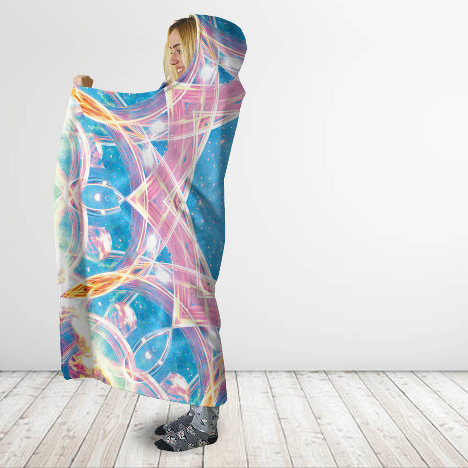 Mandala Hooded Blanket