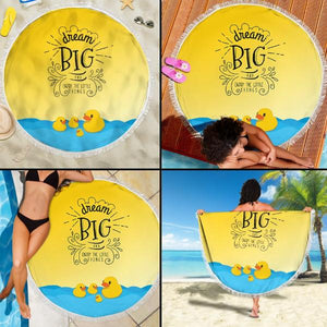 Dream Big Beach Blanket