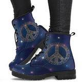 Peace Stars Women's Leather Boots