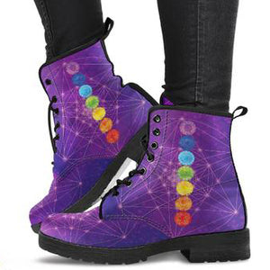 Chakra Mandala Women's Leather Boots