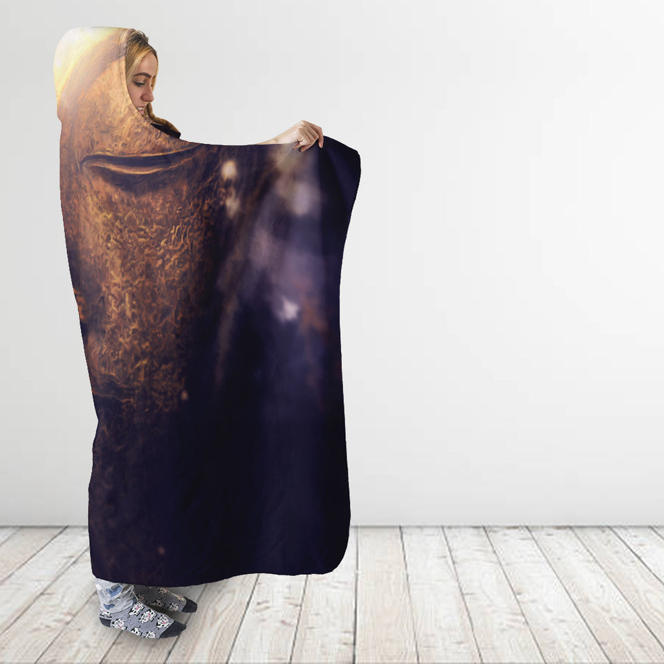 Universal Buddha Hooded Blanket