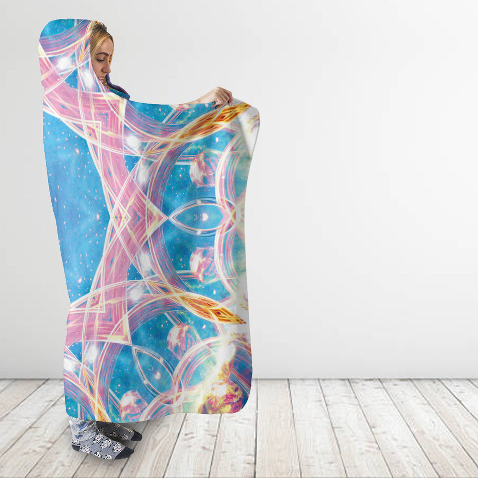 Mandala Hooded Blanket