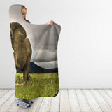 Majestic Elephant Hooded Blanket