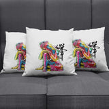 Abstract Buddha Pillow Cover