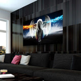 Angel Power Canvas Wall Art