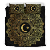 Mandala Moon Bedding Set