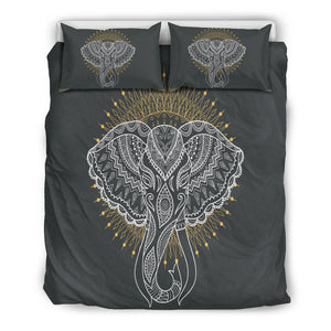 Abstract Elephant Bedding Set