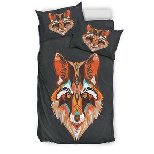 Abstract Wolf Bedding Set