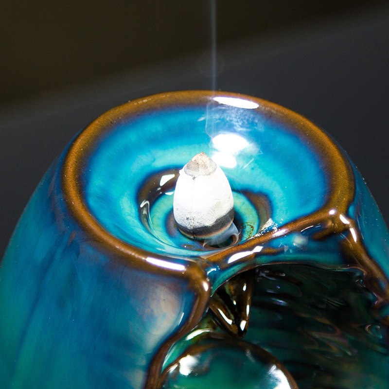 Waterfall Incense Burner