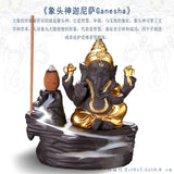 Golden Elephant Incense Burner