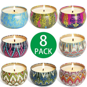 Mandala Portable Scented Candles