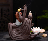 Little Monk Buddha Lotus Incense Burner