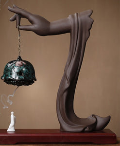 Hanging Bell Buddha Incense Burner