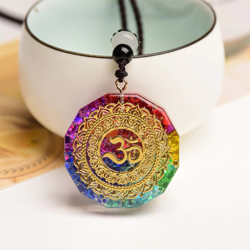 Power of Om Orgone Necklace