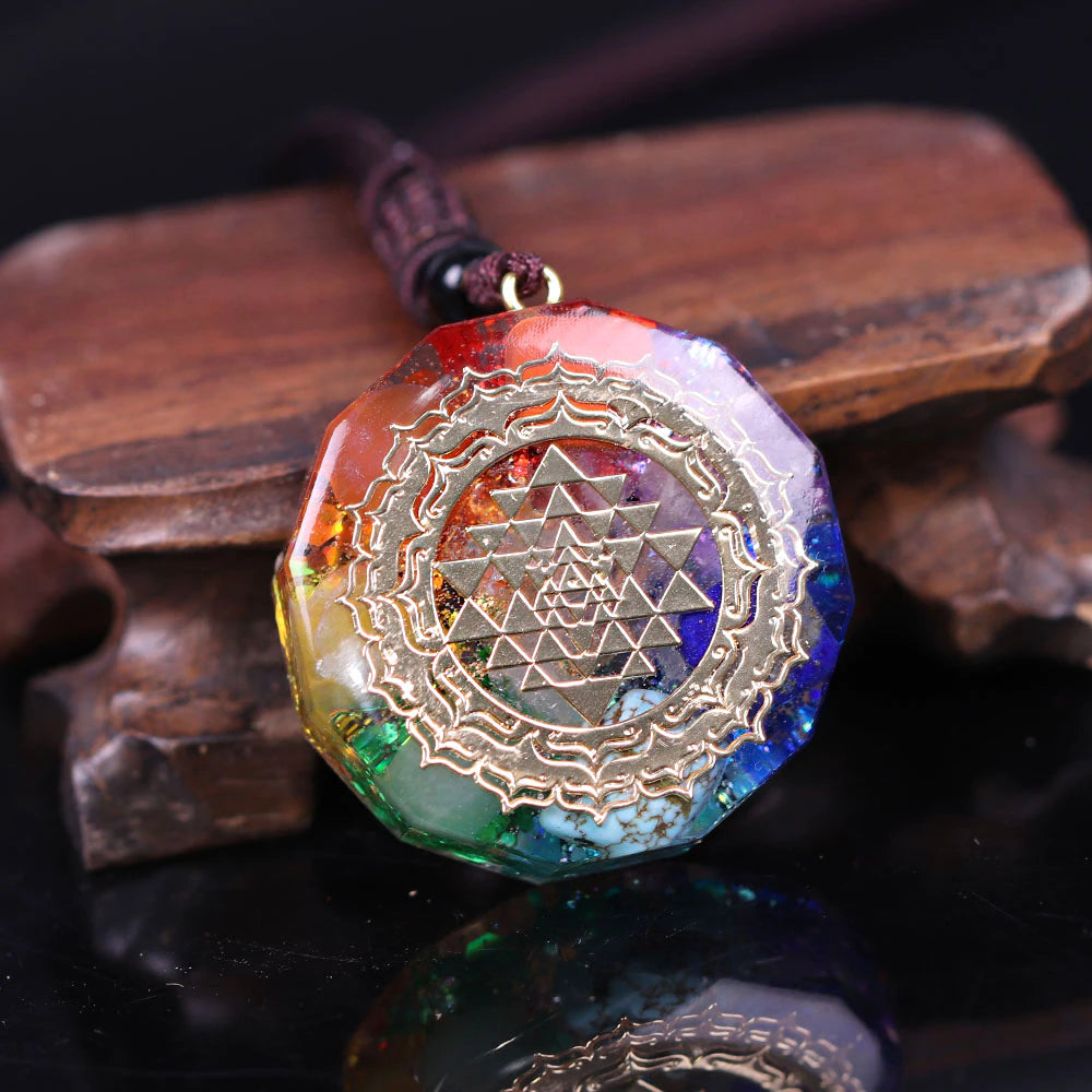 Sri Yantra Orgone Necklace