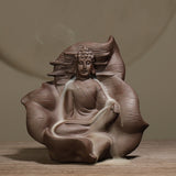 Meditating Buddha Backflow Incense Burner