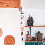 7 Chakra Stone Wall Hanging