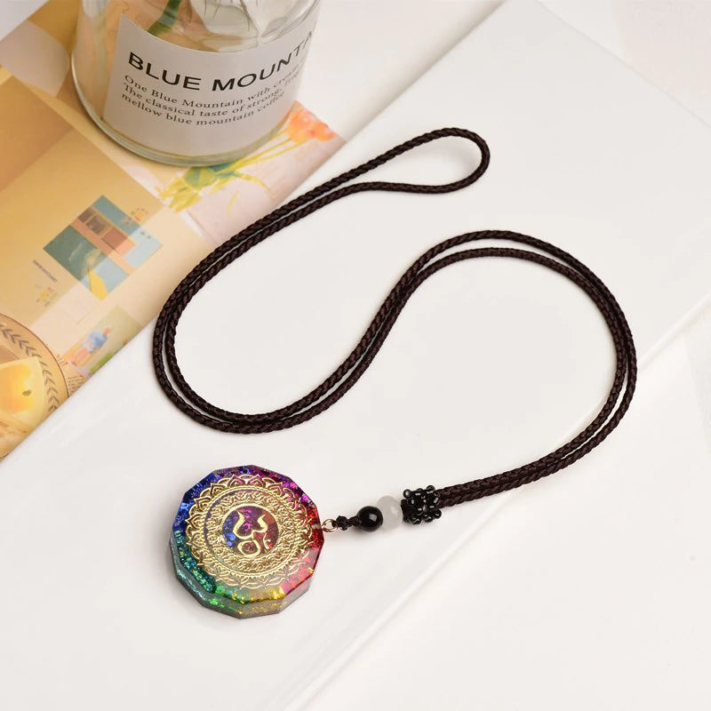 Power of Om Orgone Necklace