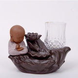 Cozy Buddha LED Vase Incense Burner