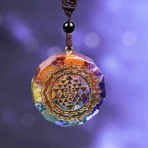 Sri Yantra Orgone Necklace